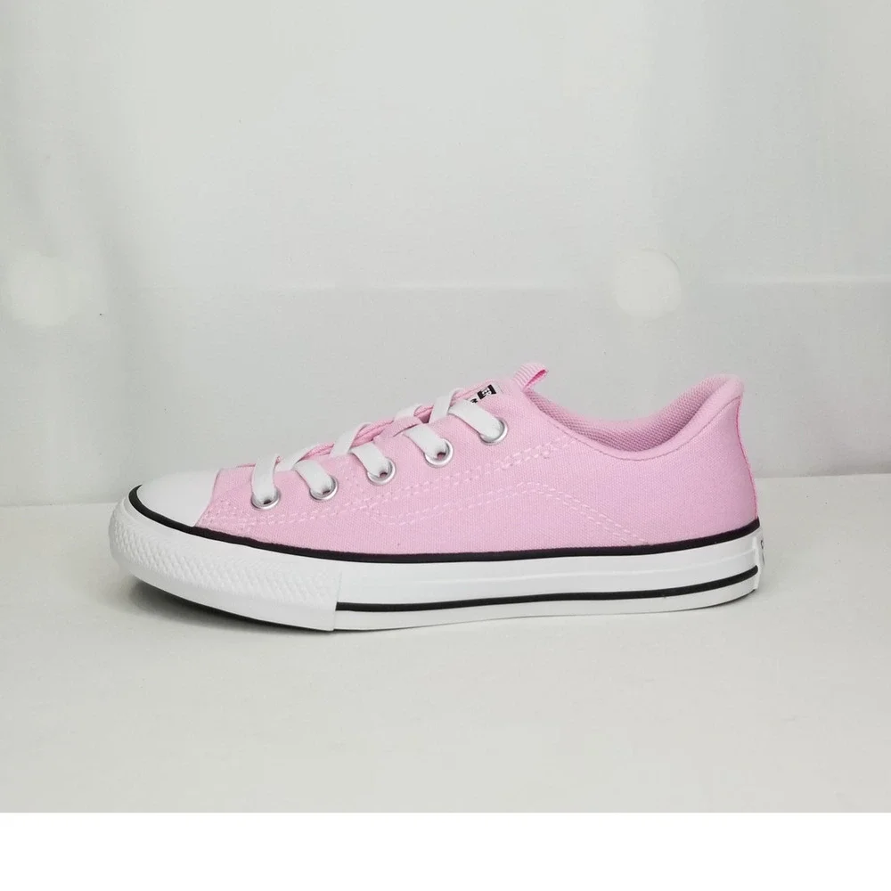 Converse Youth CTAS Rave Oxfords Size 3 Pink/ White A08440c NWT